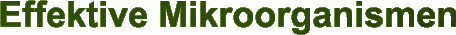 Effektive Mikroorganismen